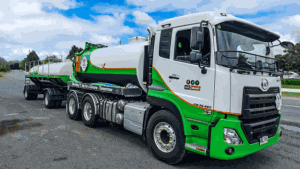 Large Tanker Truck With Trailer in Waikato